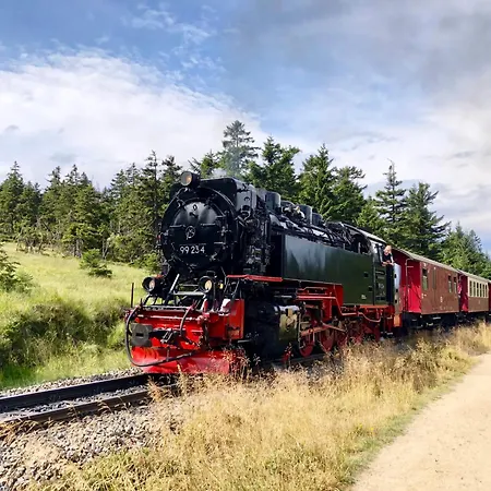 아파트 Gemuetliche Residenz Mit Holzofen-sauna Von Harztraveler *